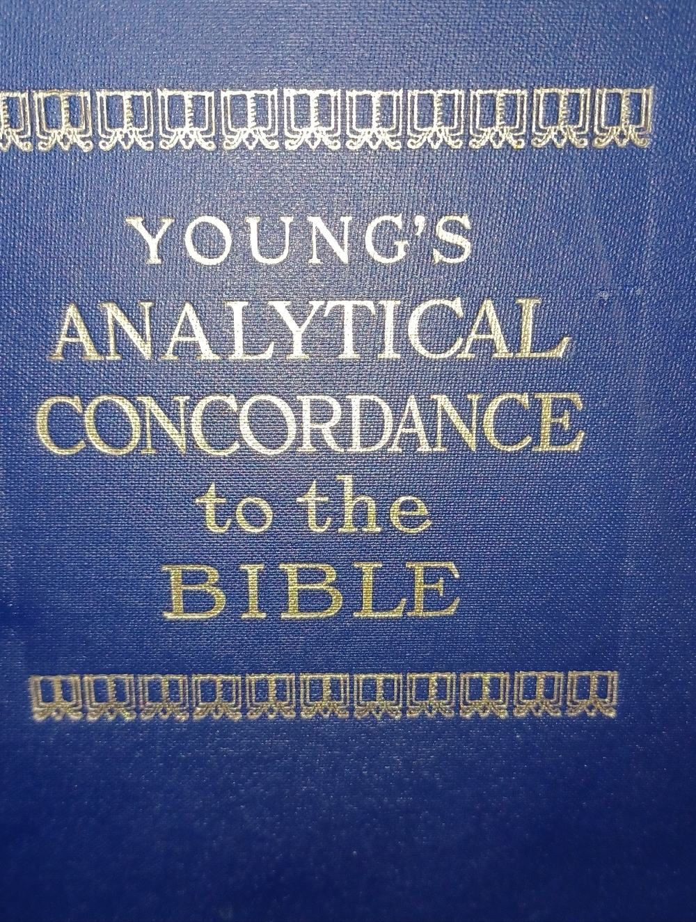 Young's Analytical Concordance to the Bible  1969 22nd American Edition Blue